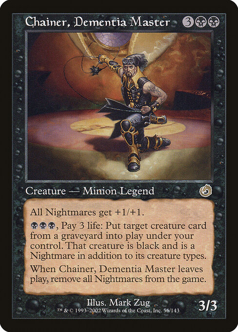 Chainer, Dementia Master card art