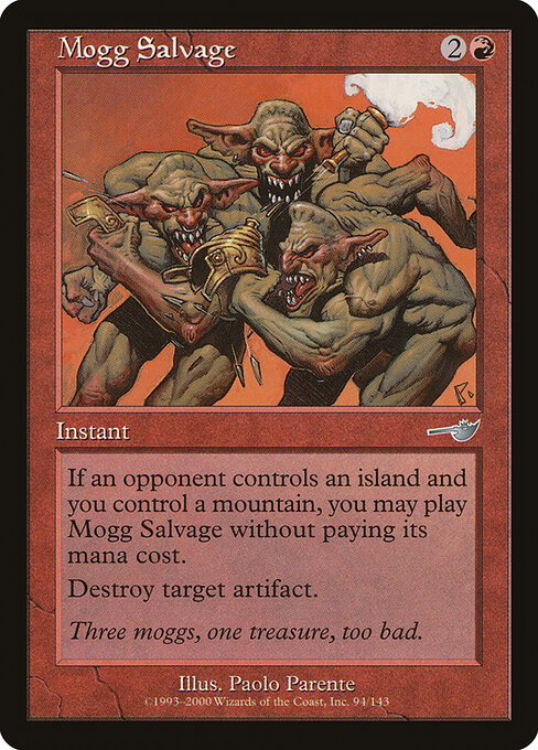 Mogg Salvage card art