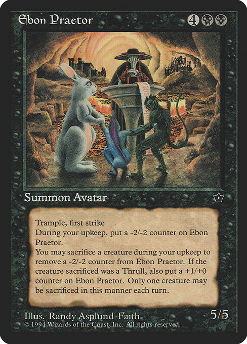 Ebon Praetor card art