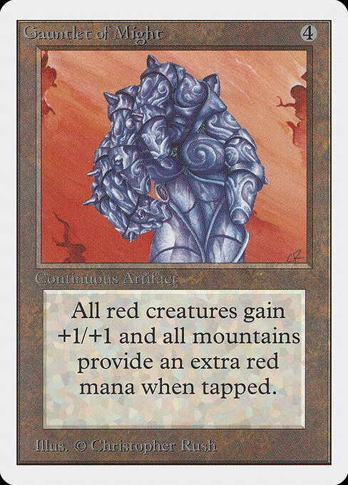 Gauntlet of Might (CE) card art