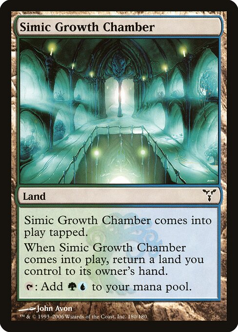 Simic Growth Chamber card art