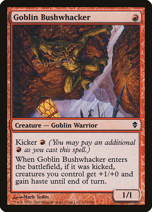 Goblin Bushwhacker card art