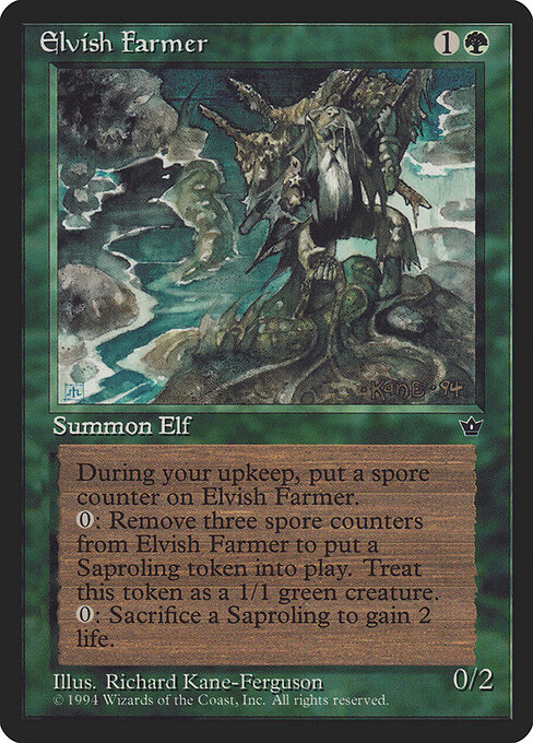 Elvish Farmer card art