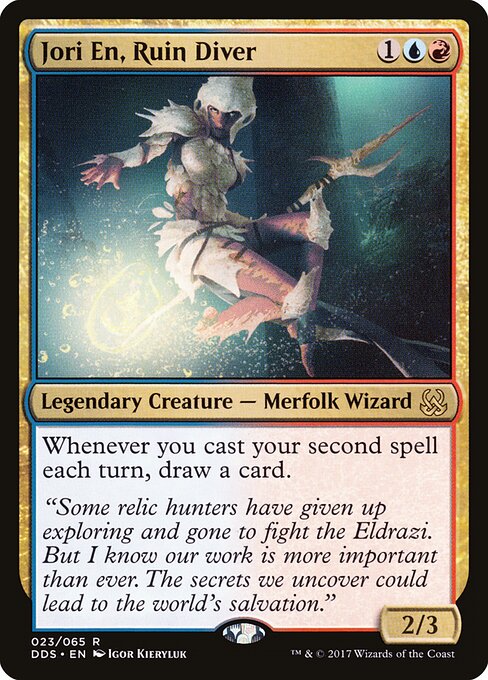 Jori En, Ruin Diver card art