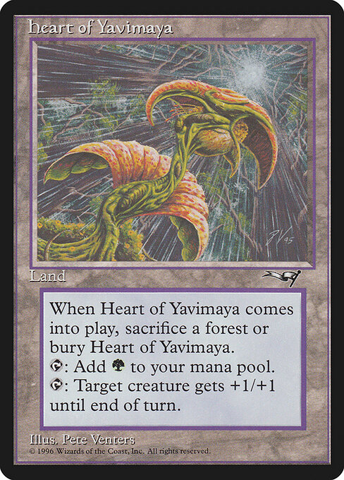 Heart of Yavimaya card art