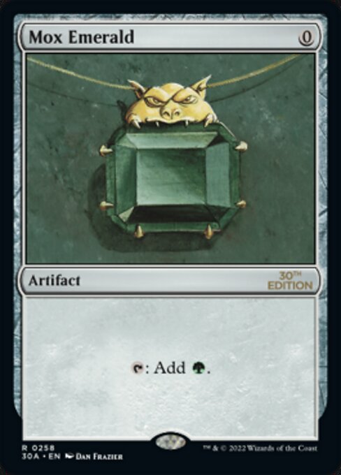 Mox Emerald card art