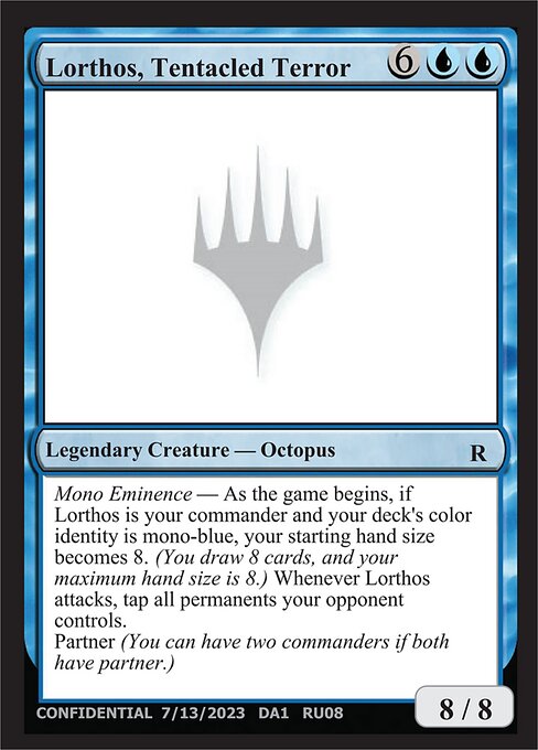 Lorthos, Tentacled Terror card art