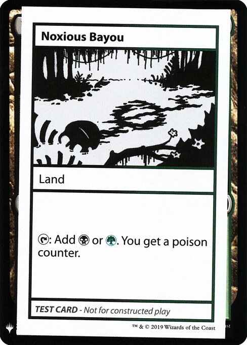 Noxious Bayou card art
