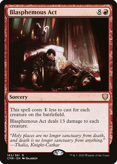 Blasphemous Act card art