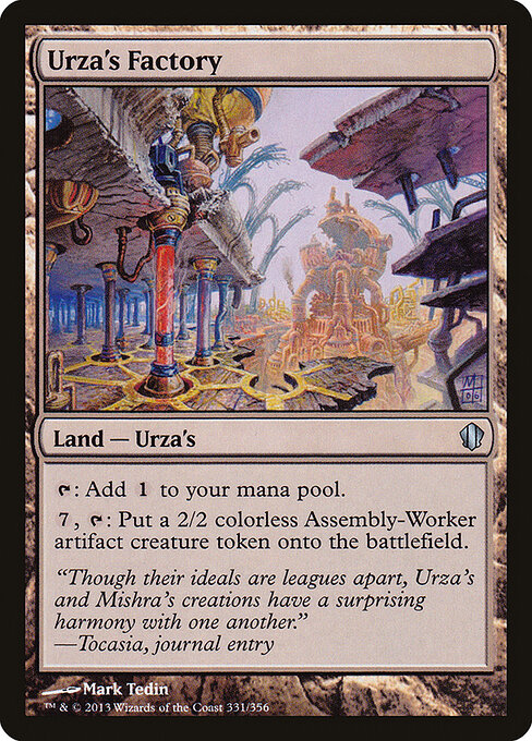 Urza's Factory card art