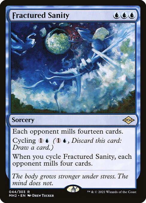 Fractured Sanity card art