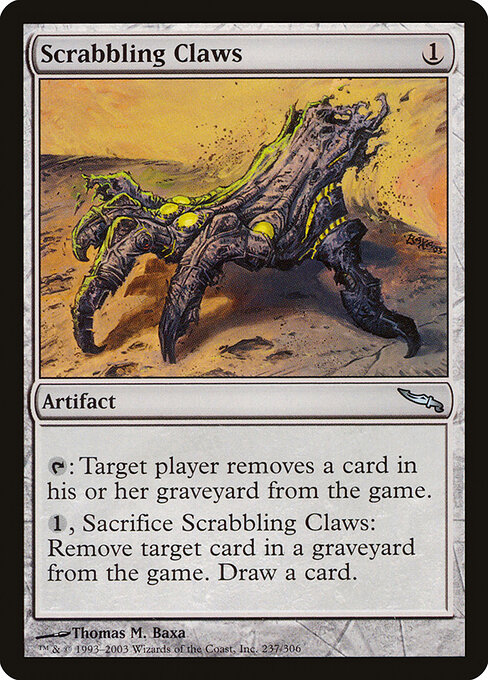 Scrabbling Claws card art