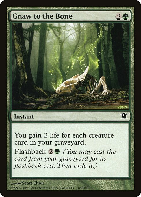 Gnaw to the Bone card art
