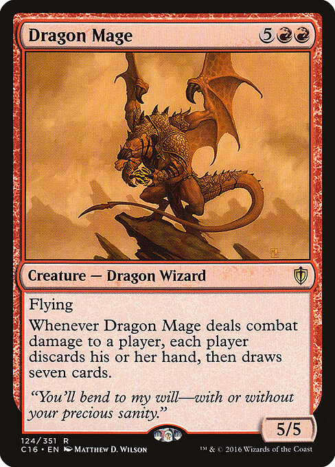 Dragon Mage card art