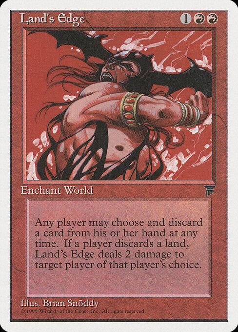 Land's Edge card art
