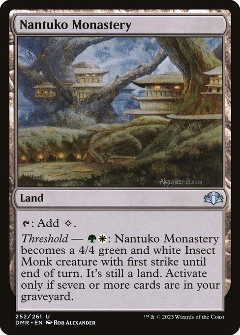 Nantuko Monastery card art