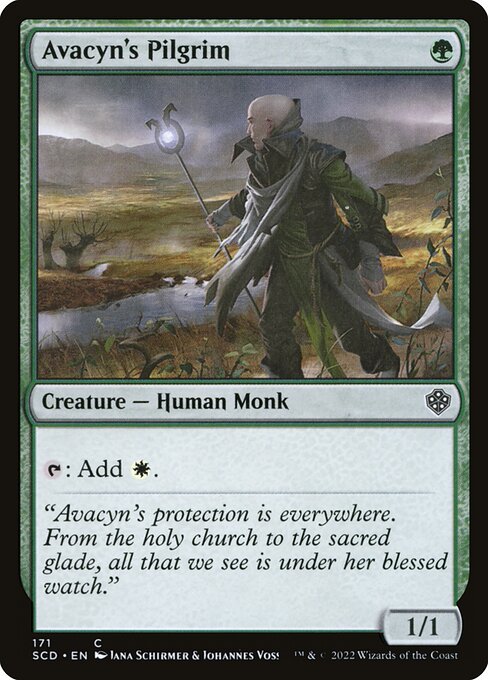 Avacyn's Pilgrim card art