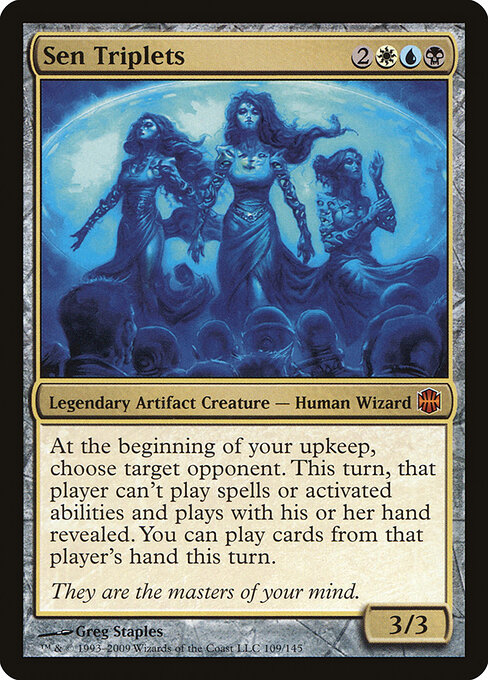 Sen Triplets card art