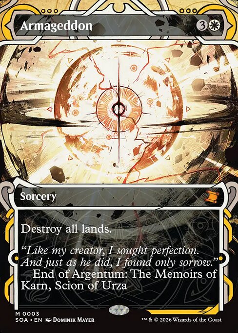 Armageddon card art