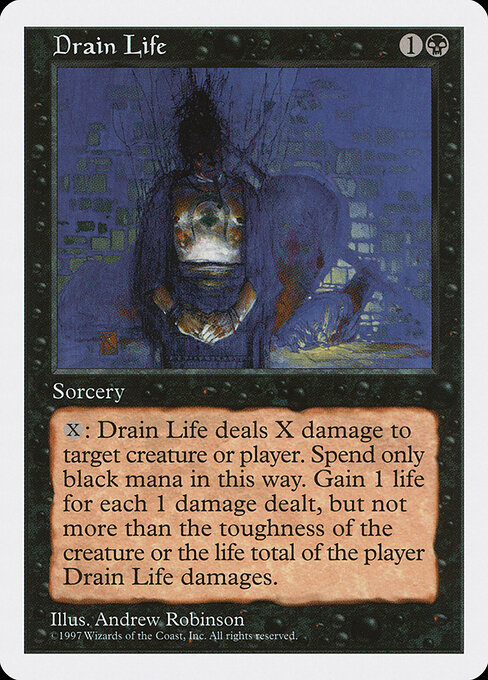 Drain Life card art