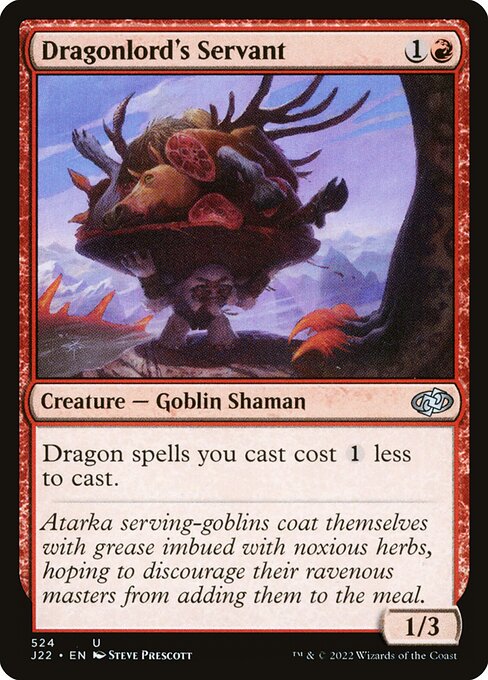 Dragonlord's Servant card art