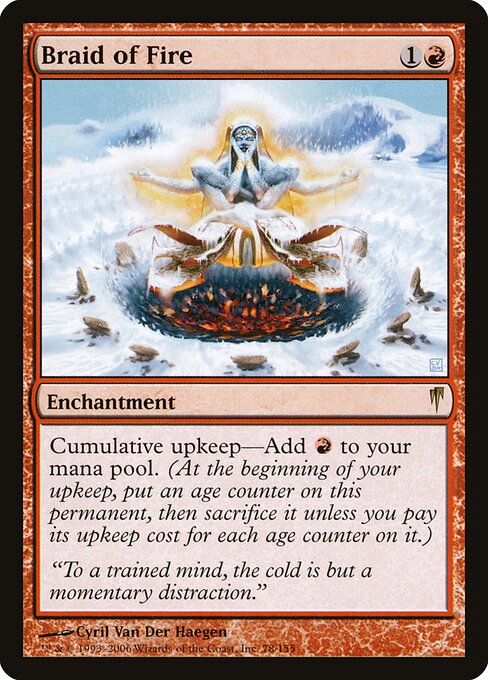 Braid of Fire card art