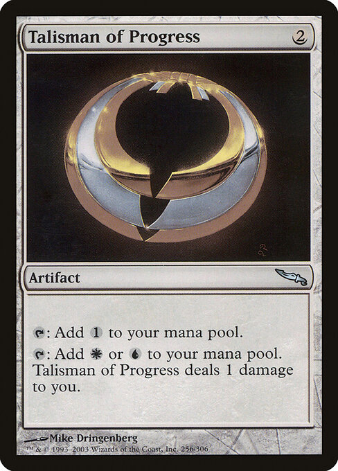Talisman of Progress card art