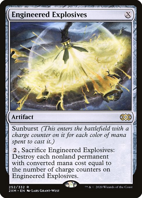 Engineered Explosives card art