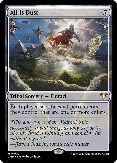 All Is Dust card art