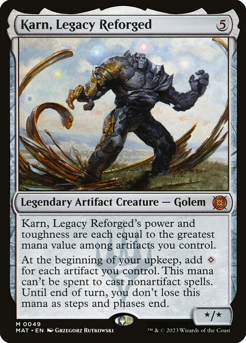 Karn, Legacy Reforged card art
