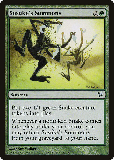 Sosuke's Summons card art