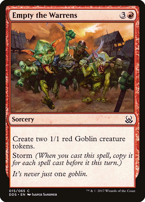 Empty the Warrens card art