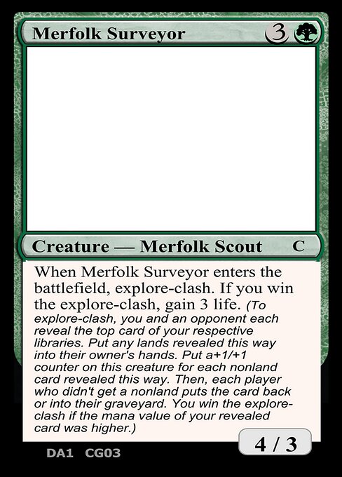 Merfolk Surveyor card art