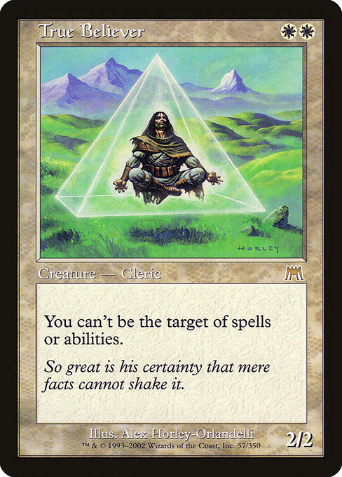 True Believer card art