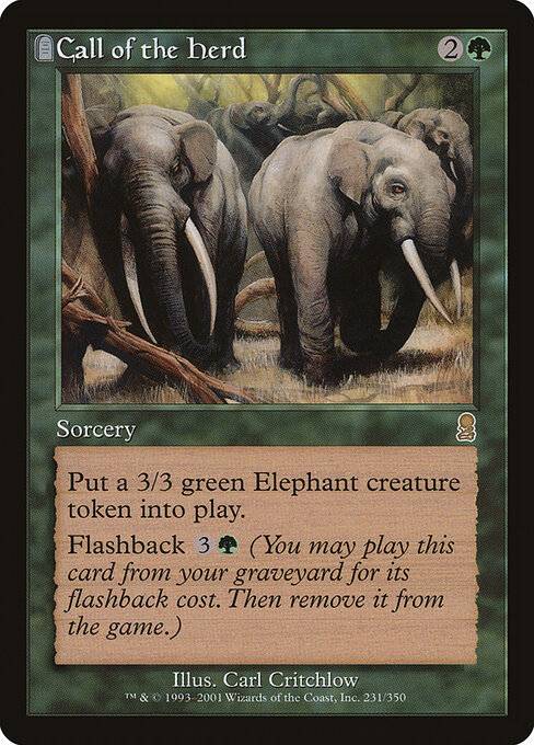 Call of the Herd card art