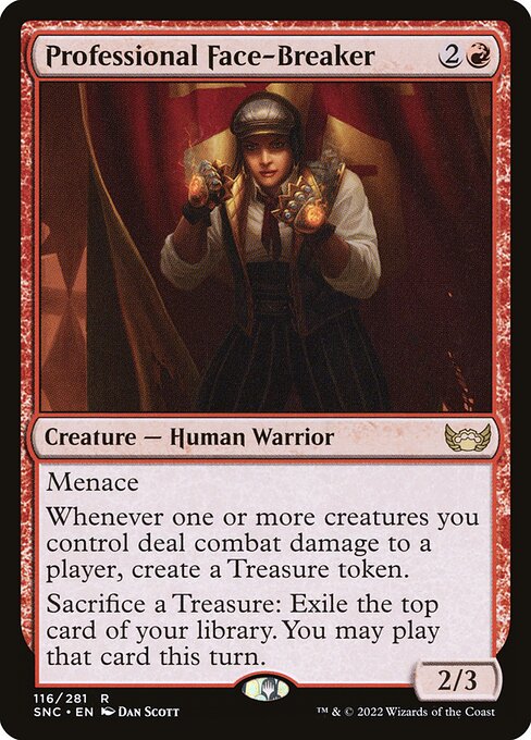 Professional Face-Breaker card art