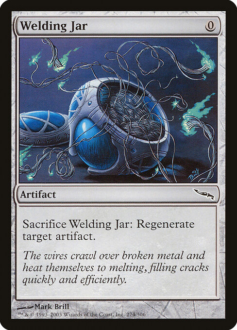 Welding Jar card art