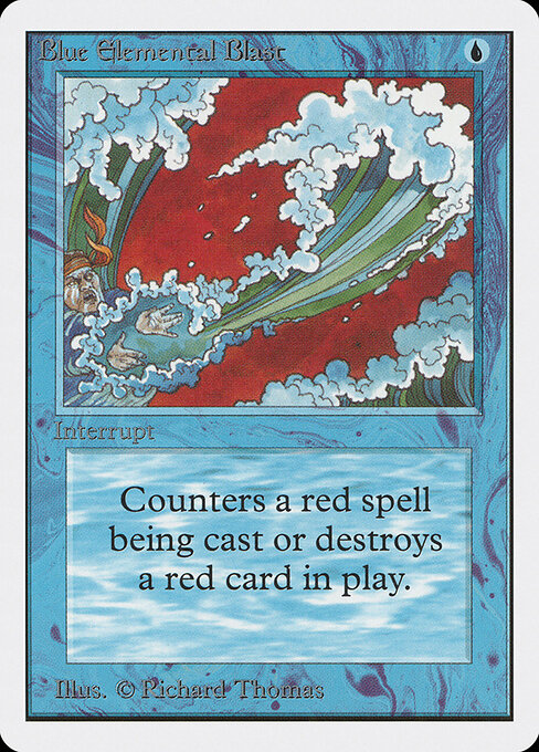Blue Elemental Blast card art