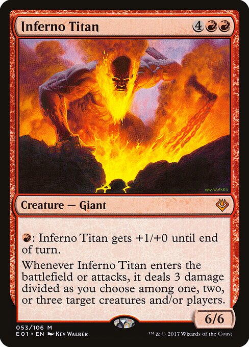 Inferno Titan card art