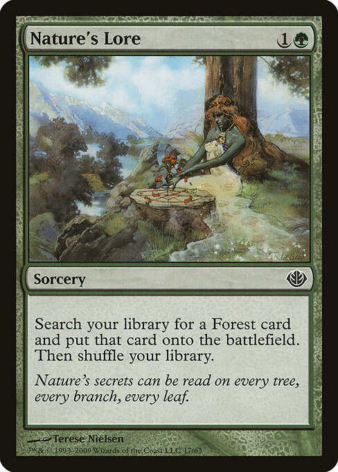 Nature's Lore card art
