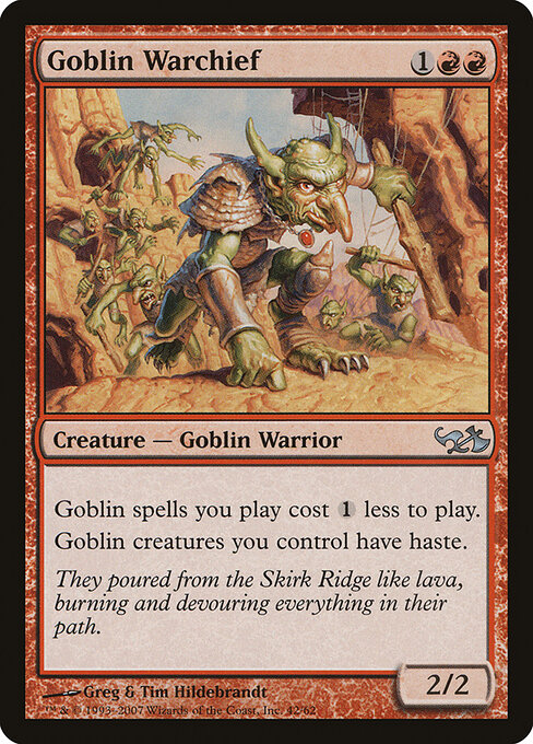 Goblin Warchief card art