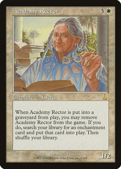 Academy Rector card art