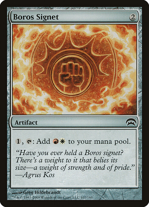 Boros Signet card art