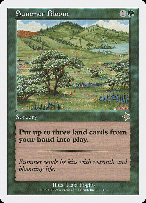 Summer Bloom card art