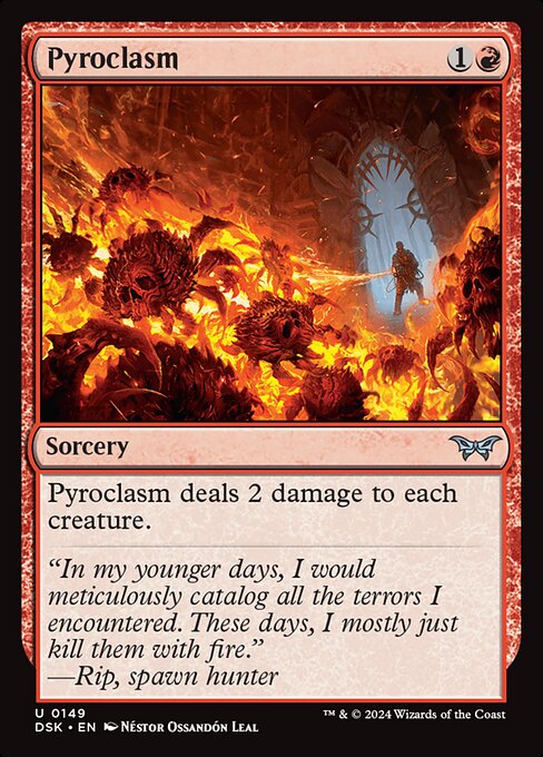 Pyroclasm card art