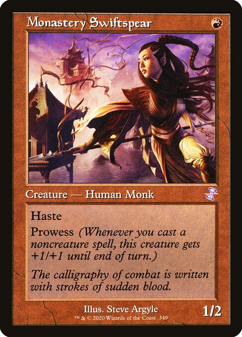 Monastery Swiftspear card art