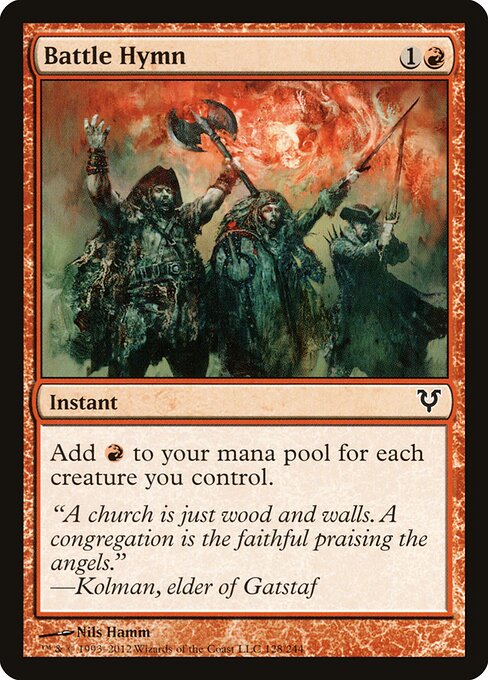 Battle Hymn card art
