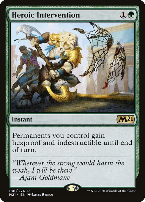 Heroic Intervention card art