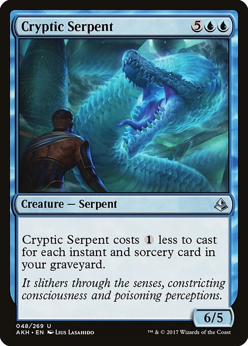 Cryptic Serpent card art