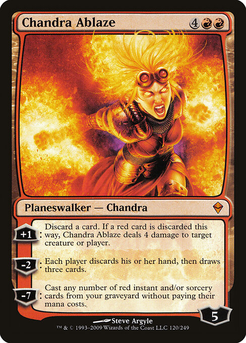Chandra Ablaze card art